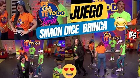 Juego de SIMÓN DICE #juegos #games #juegosfamiliares #simondice