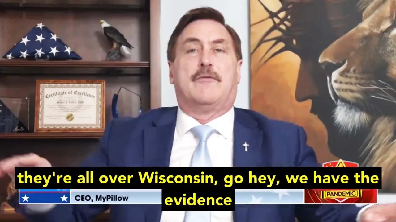 MyPillow Mike Lindell: 2020 Election About to be "Decertified"