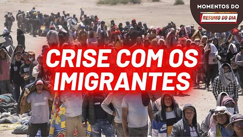 A situação de crise com imigrantes só aumenta | Momentos do Resumo do Dia