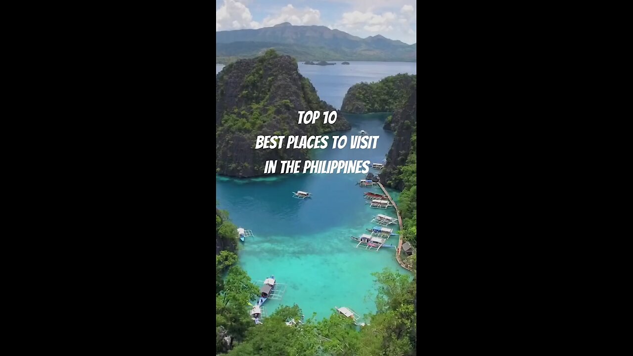 10 places to visit in the Philippines