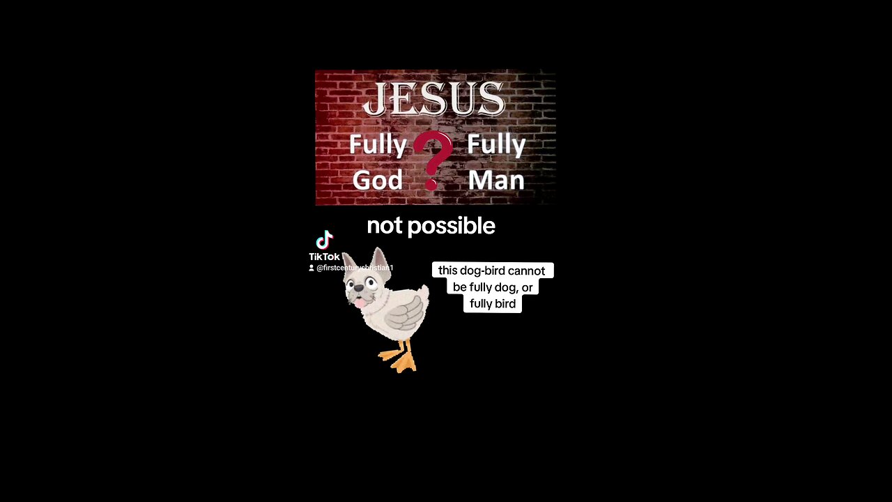 Jesus is a human