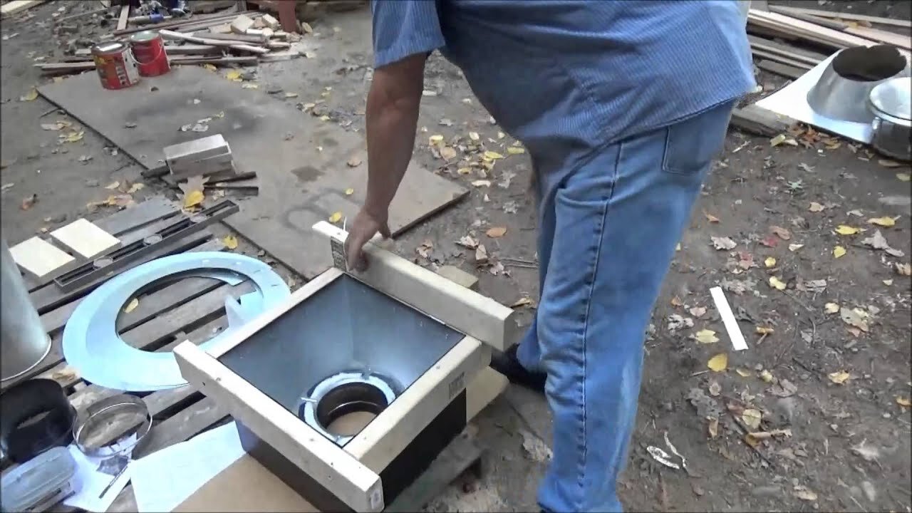 Installing My Tiny House Wood Stove S28