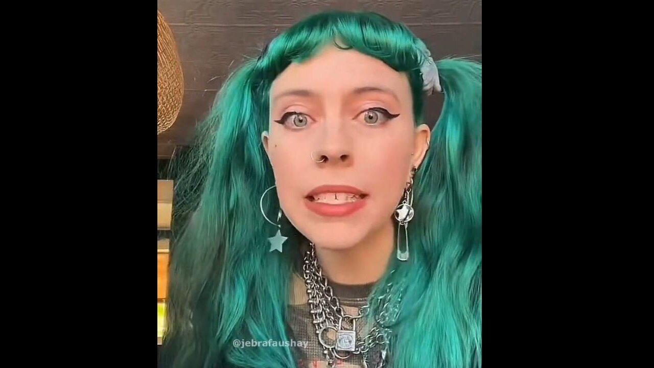 A Green-Haired Moron Explaining How Awesome Socialism Is Even Though It May Bankrupt Her Company