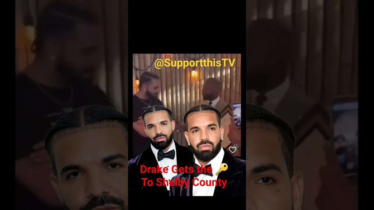 Drake Gets Key To Memphis (Shelby County)
