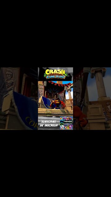 TINY TIGER | CB Warped | Parte 1/3 #shorts #crashbandicoot #ps5 #gaming #xbox #walkthrough
