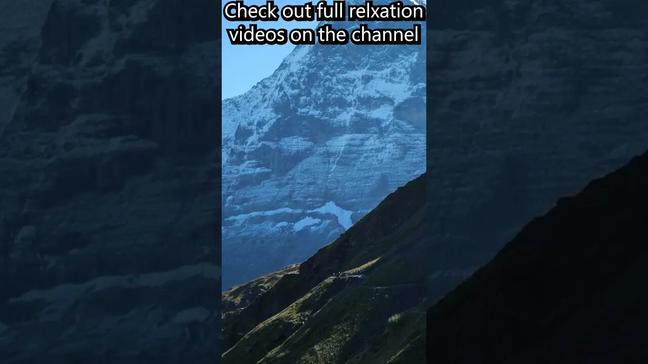 Relaxing music Switzerland's beauty [sit back and relax] #relaxation #shorts