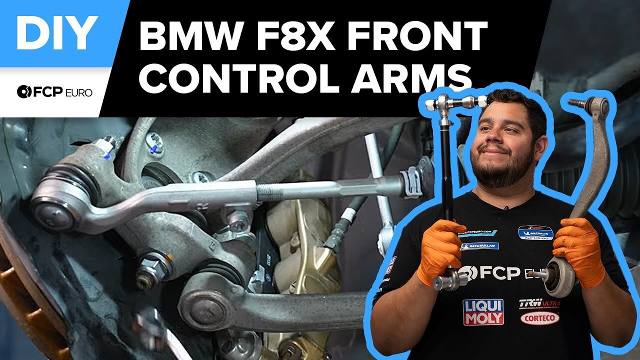 BMW F82 M4 Front Control Arm Upgrade DIY (2015-2021 BMW F80 M3, F83 M4, F87 M2)