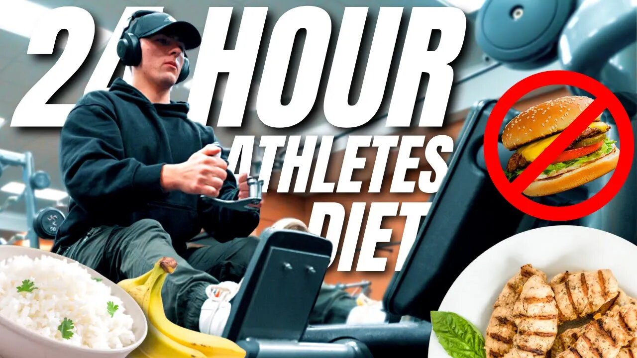 What I eat in a day as a HIGH SCHOOL ATHLETE