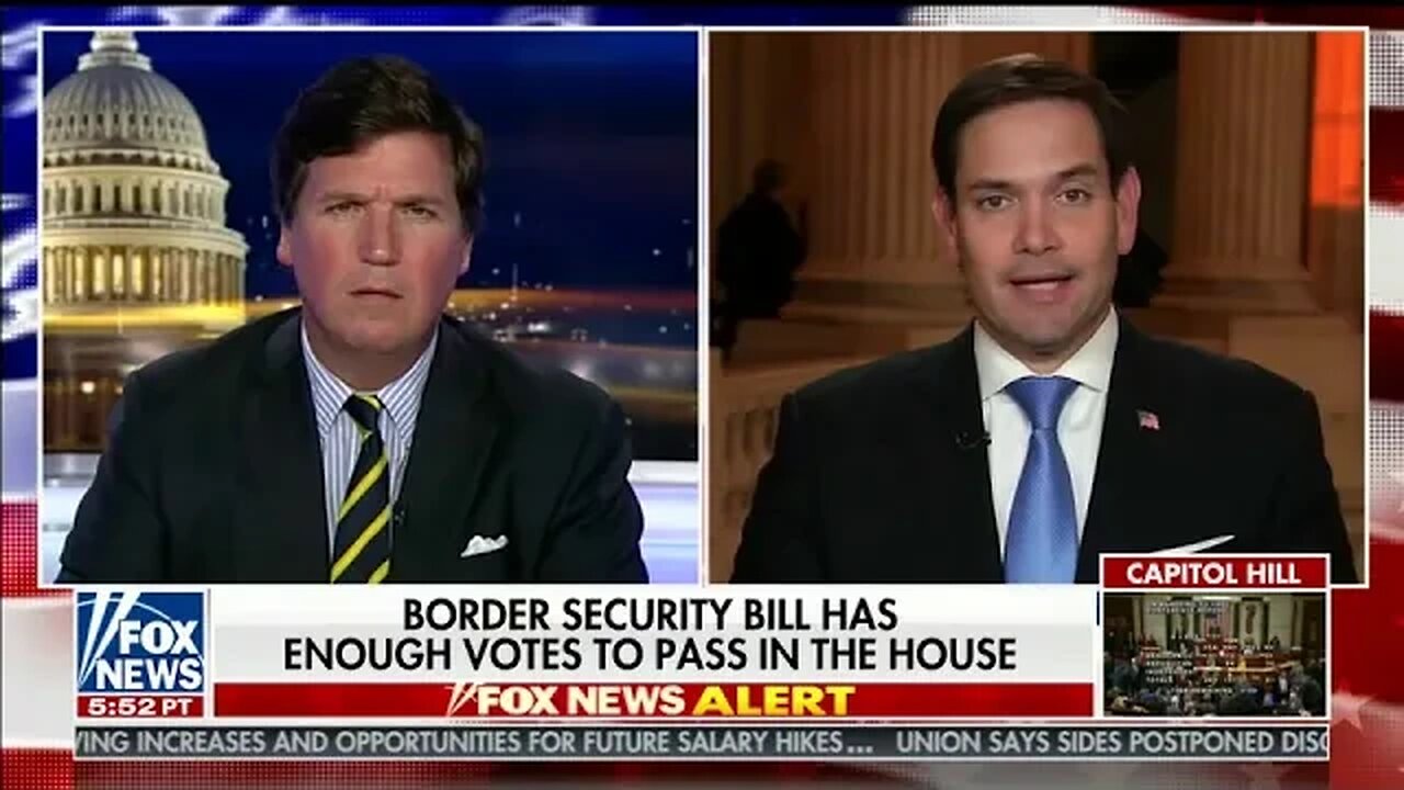 Rubio Joins Tucker Carlson on Fox to talk about the threat China poses to U.S.