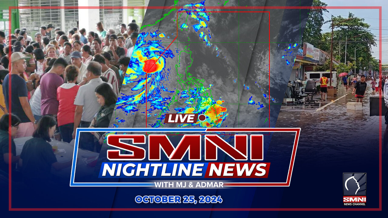 LIVE: SMNI Nightline News with MJ Mondejar & Admar Vilando | October 25, 2024 - Biyernes