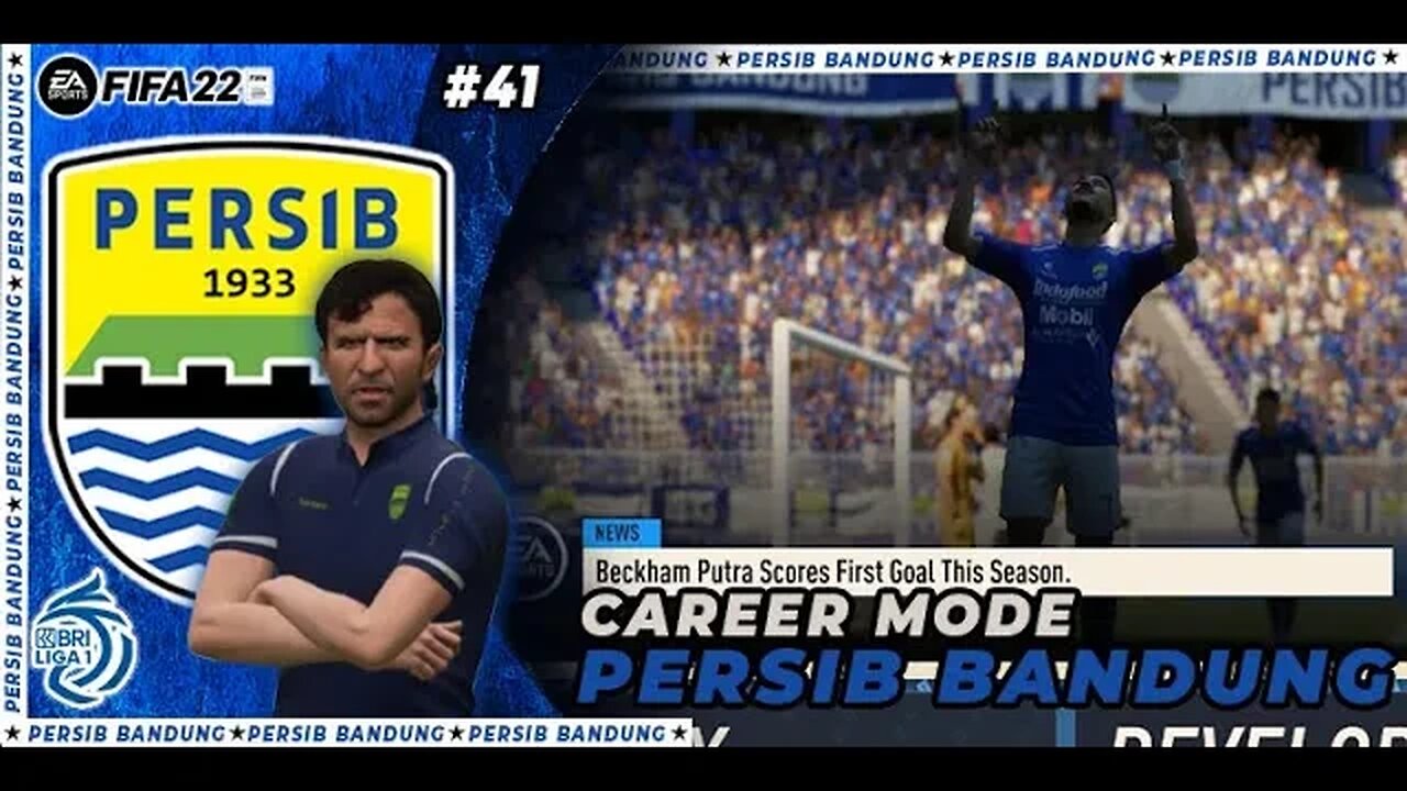 FIFA 22 PERSIB CAREER MODE | PERSIB TAMPIL MEMUKAU DILAGA KETIGA AFC CHAMPIONS LEAGUE #41