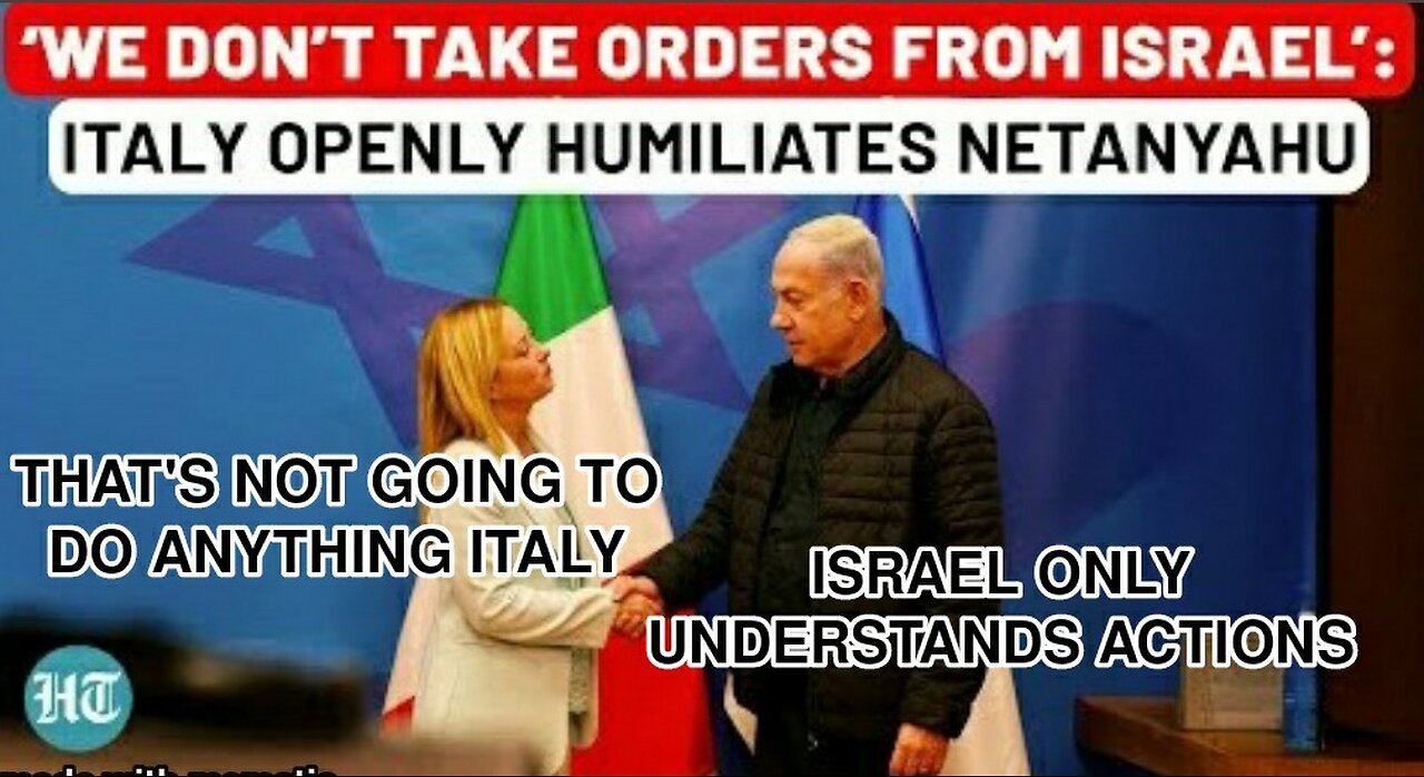 Italy’s ‘War Crimes’ Shocker For Israel; Meloni Govt Dresses Down Netanyahu: ‘We Don’t Take Orders