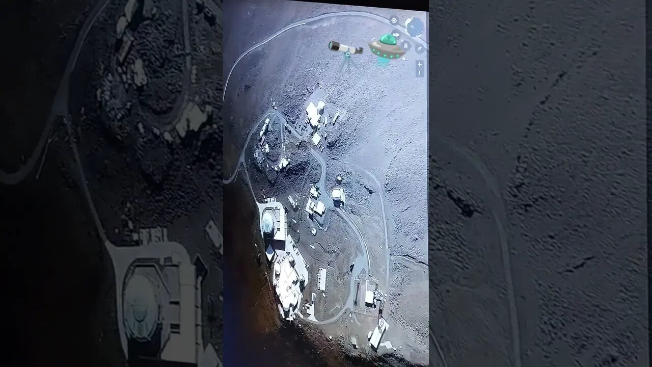 Observatório Americano na ilha Maui, Havaí - Google Earth