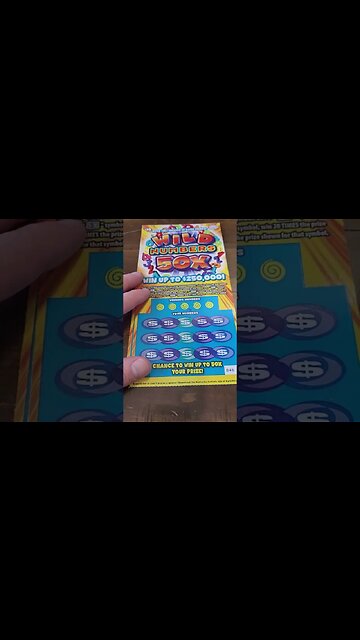 10X Lottery Winner Scratch Offs! #shorts #lottery