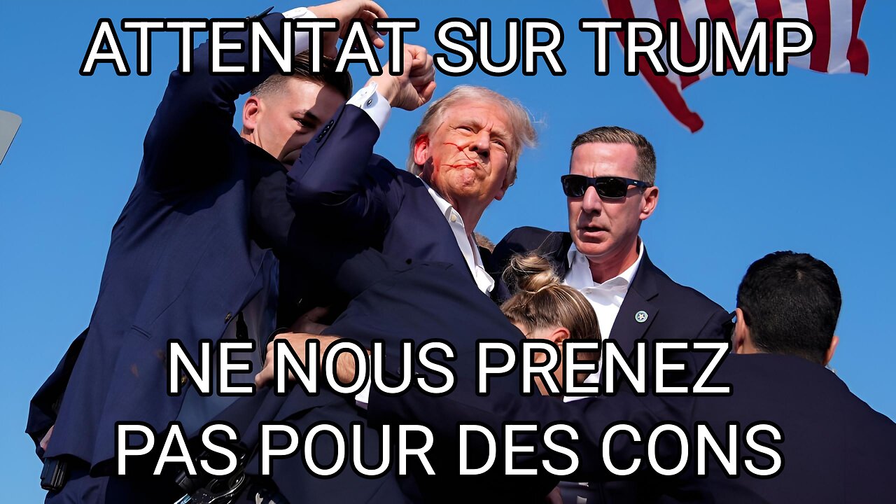 Attentat sur Trump...