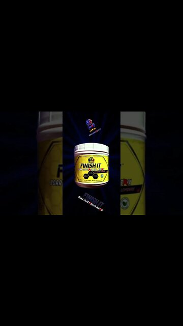 Finish It BCAA & Electrolyte Matrix Formula by Feed Me More Nutrition