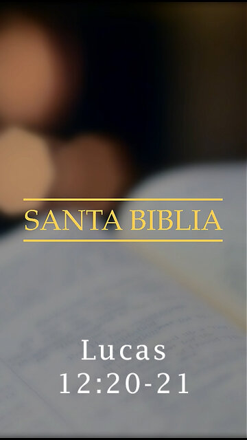 Lucas 12:20-21