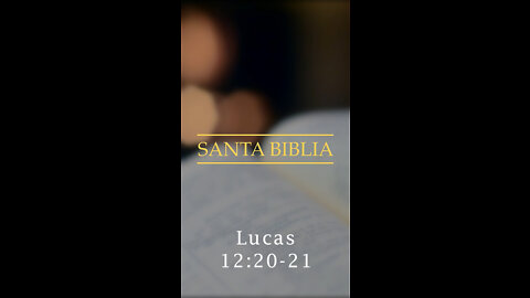 Lucas 12:20-21