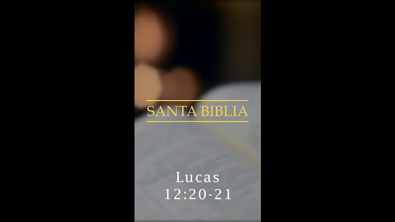 Lucas 12:20-21