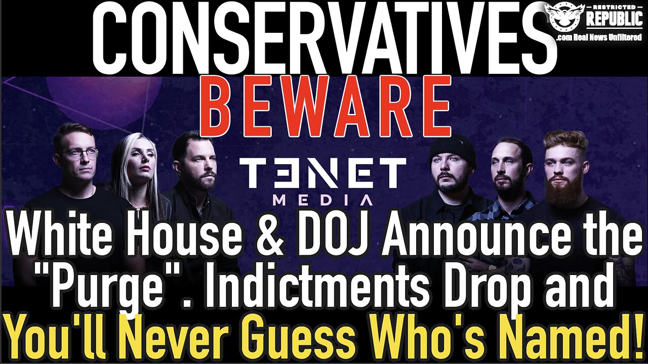 BEWARE! White House & DOJ Announce the "Purge". Indictments Drop and You'll Never Guess Who's Named!