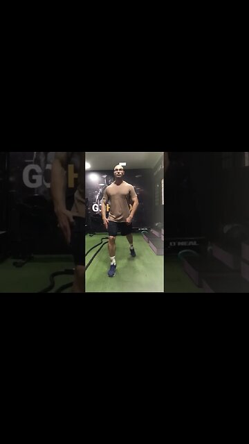 Como fazer o agachamento afundo sem se desequilibrar #shorts