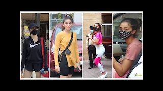 Malaika Arora, Alaya F, Ananya Panday & Sanya Malhotra spotted across in the city 