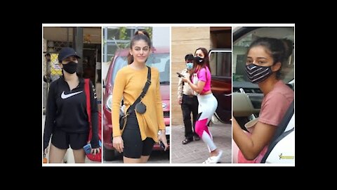 Malaika Arora, Alaya F, Ananya Panday & Sanya Malhotra spotted across in the city&nbsp