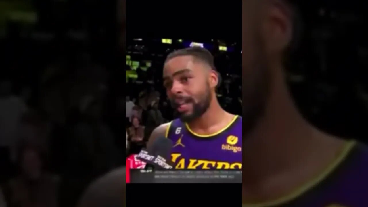 Lakers Deangelo Russell Goes Crazy And Sends Message To NBA #shorts