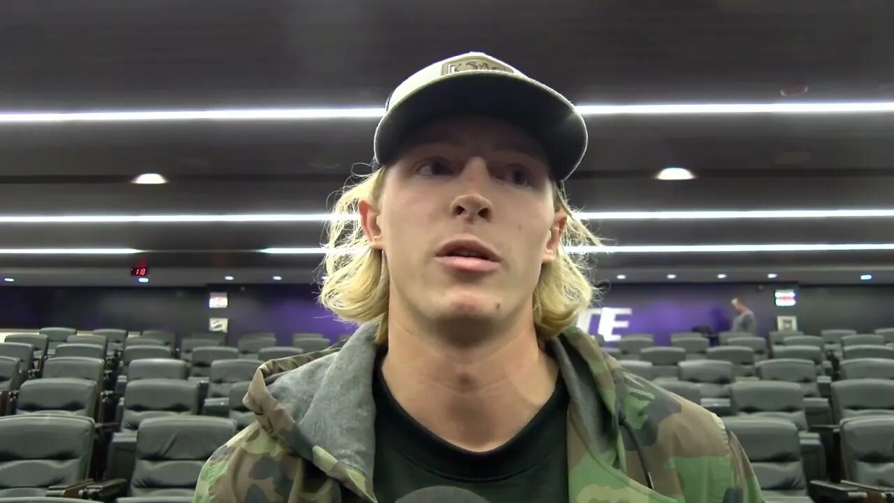 Kansas State Football | Ty Zentner Interview | October 25, 2022