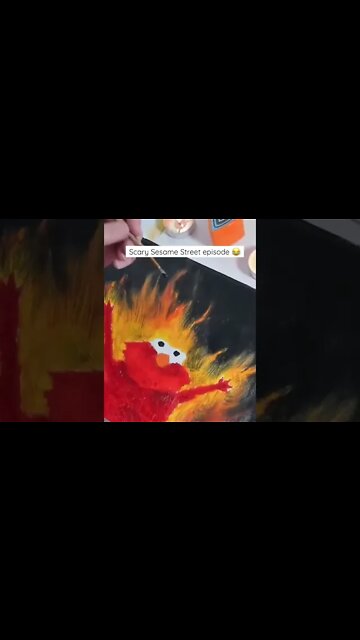 Don’t take me to Sesame Street😂 #artwork #oilpainting #memes