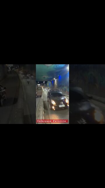Underpass Favo | soud Efek yg buat tempat ini Favo #bikelife #ninja