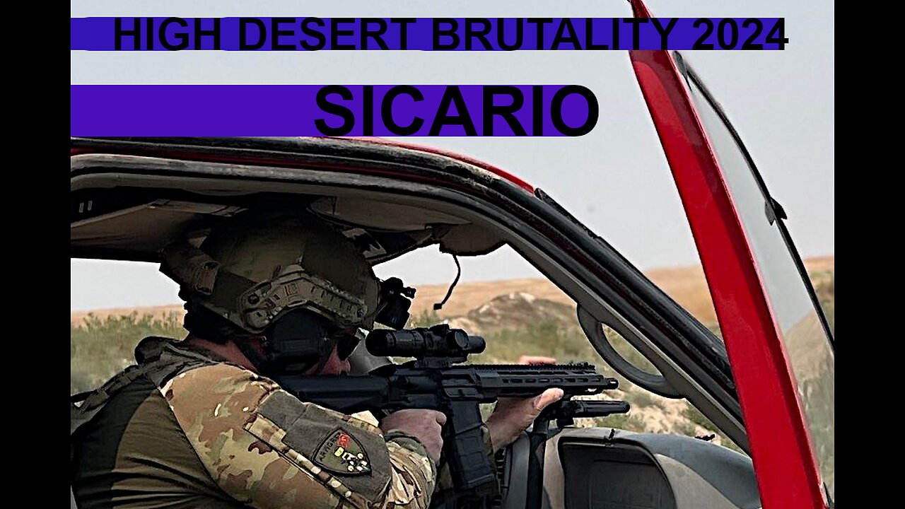 HIGH DESERT BRUTALITY 2024 STAGE SICARIO