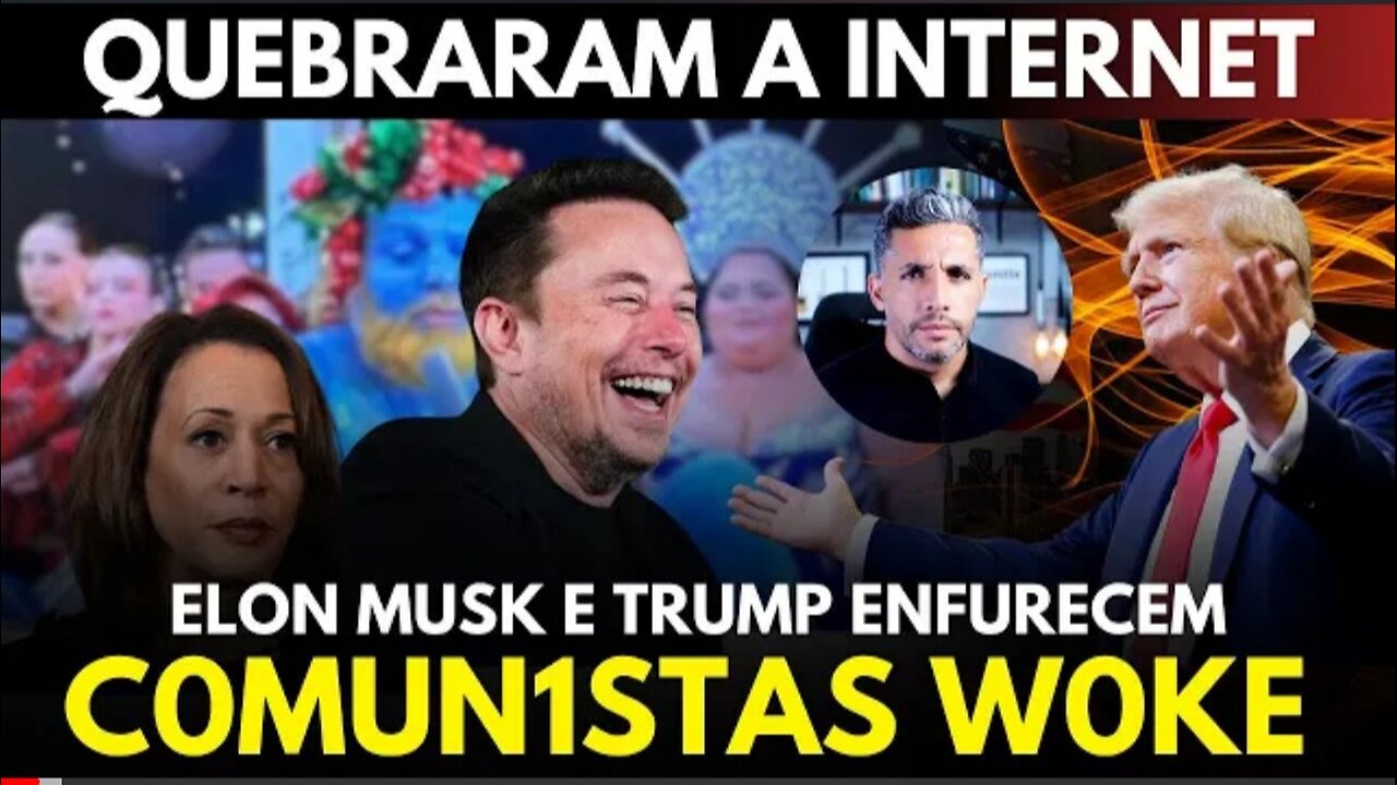 O JOGO VIROU! LIVE DE TRUMP COM ELON MUSK ABALA DEMOCRATAS.