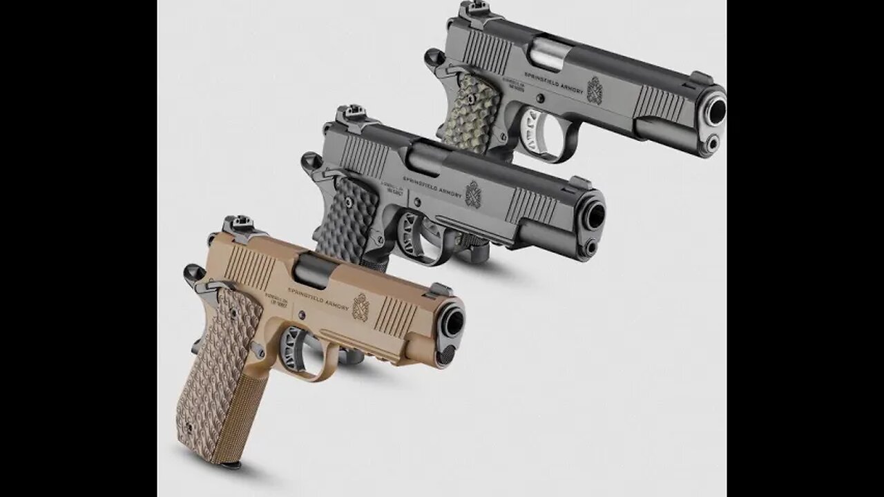 Springfield Armory new 2024 TRP 1911 Pistols - SHOT Show 2024