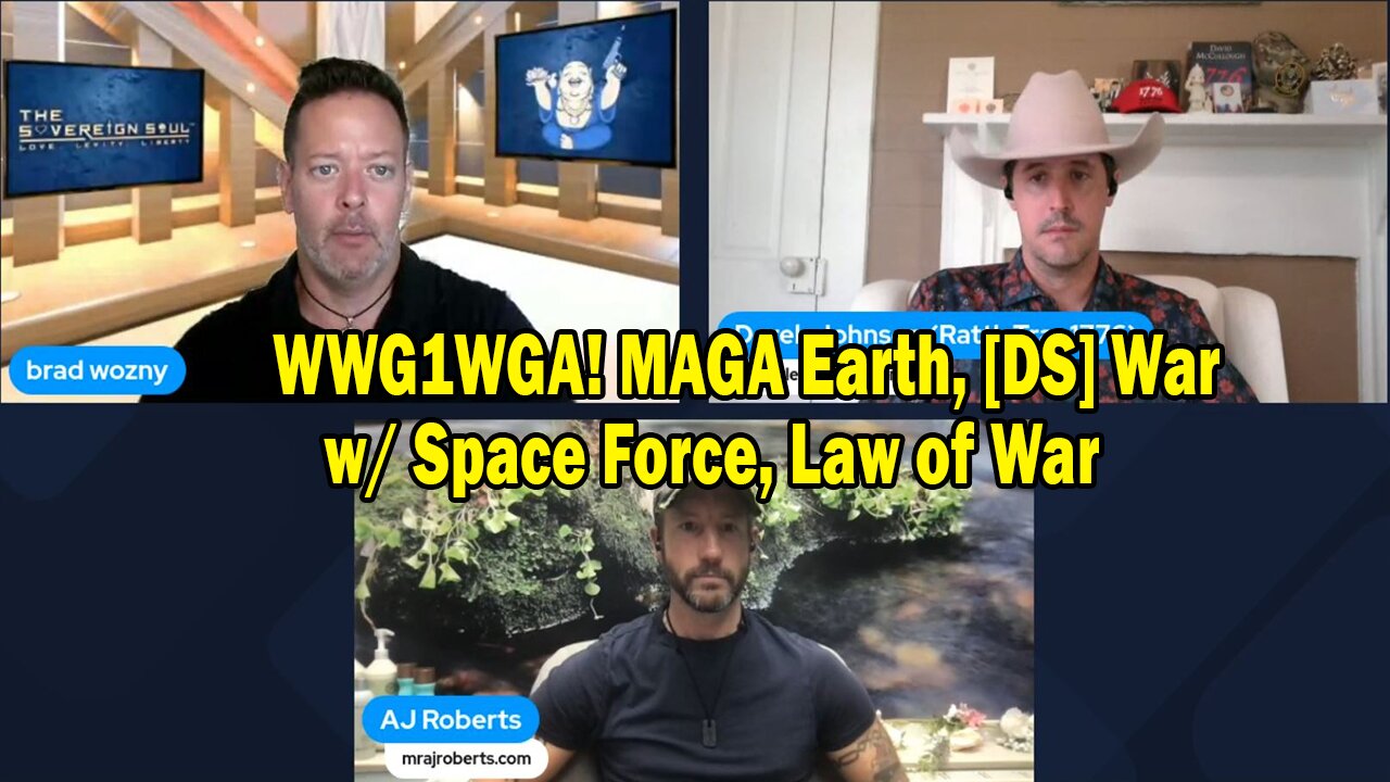 Derek Johnson, Brad Wozny & AJ Roberts HUGE Intel Oct 30: "[DS] War w/Space Force"