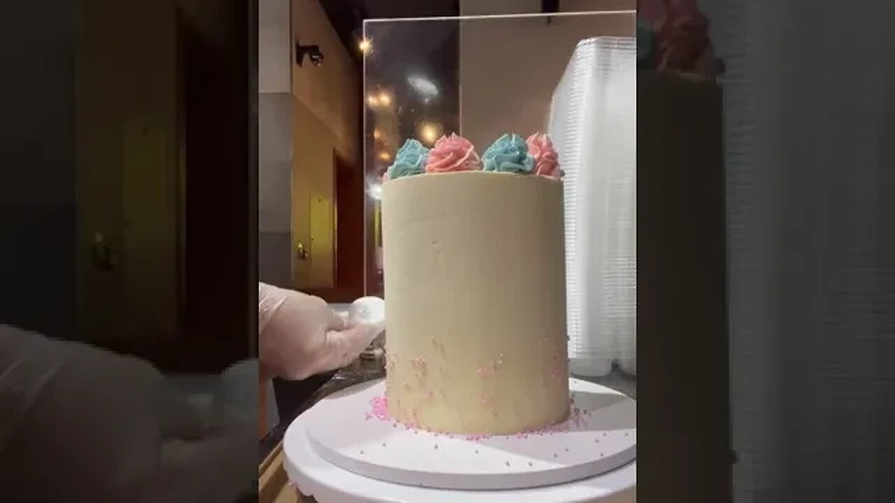 Do you think itβs a boy or a girl! True story from the bakery this week ππ #genderreveal #cake