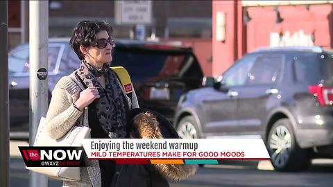 Enjoying the weekend warmup