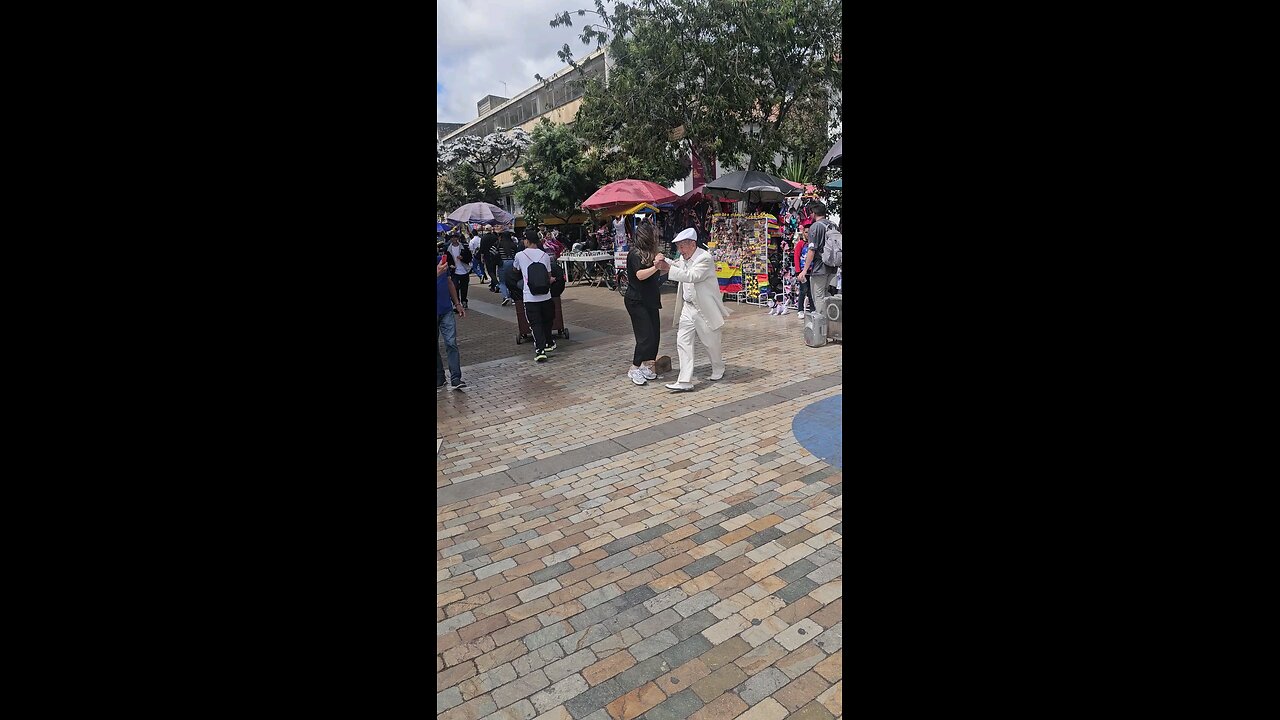 Grandpa out here getting down in Bogota