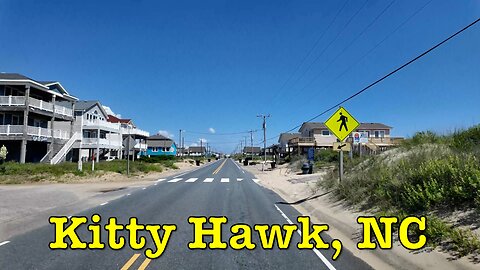 I'm visiting every town in NC - Kitty Hawk, North Carolina