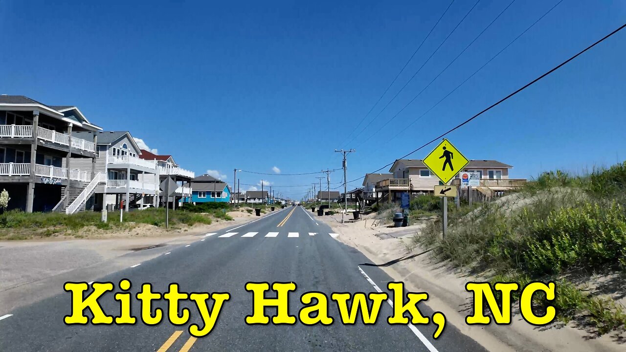 I'm visiting every town in NC - Kitty Hawk, North Carolina