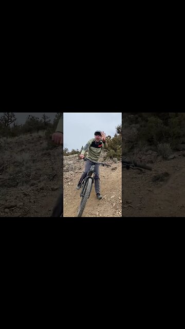 PSA - Wear your gloves when riding in the rocks! #mtb #ytshorts #ride
