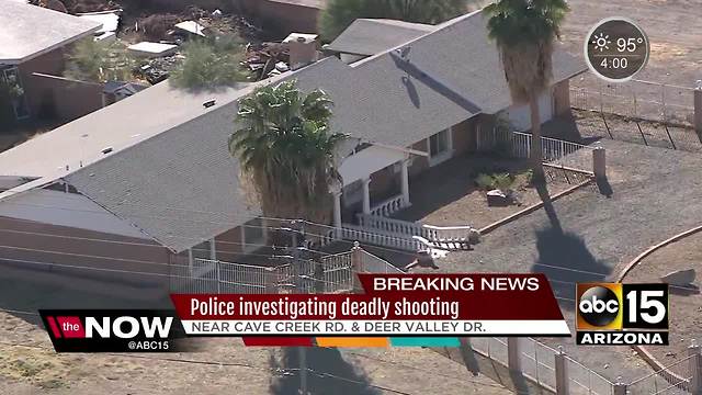 Police investigating deadly shooting in north Phoenix