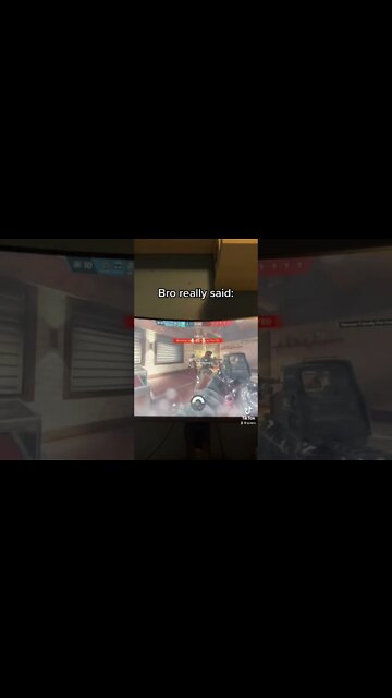 This was WILD⁉️ bro really said... | #shorts #gaming #rainbowsixsiege