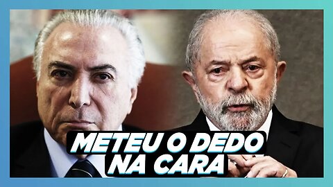 TEMER PROMETE ABRIR TUDO SOBRE LULA