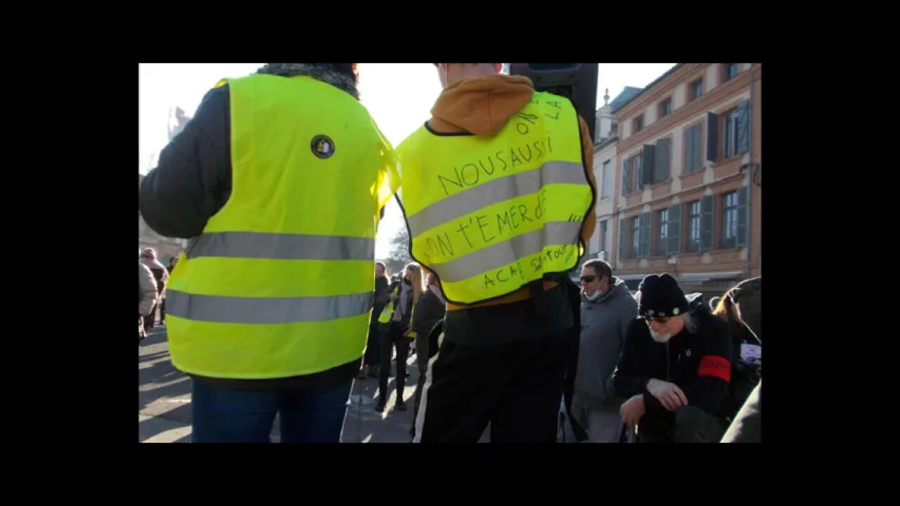 Manifestation Montauban 15 janvier 2022, super ambiance ...