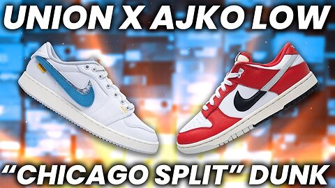 FIRST LOOK AT UNION LA X JORDAN 1 KO LOW & DUNK LOW “CHICAGO SPLIT” *UNRELEASED SNEAKERS*