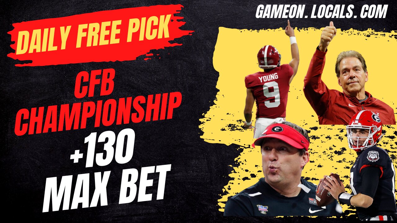 Daily Free Pick: CFB National Championship