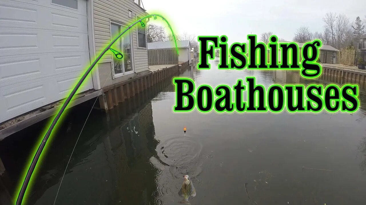 Fishing Boathouses | These Baits Are Like Candy For Bluegills and Crappies!