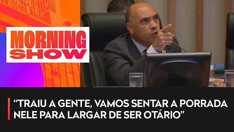 Deputado distrital diz que vai “sentar a porrada” em senador