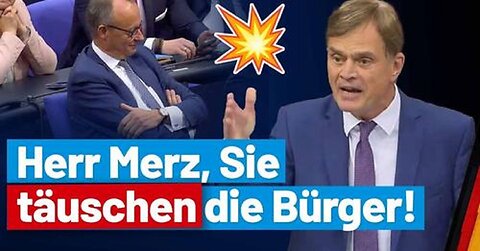 Der Albtraum einer neuen CDU Merz Merkel-Ära droht! Dr. Bernd Baumann - AfD